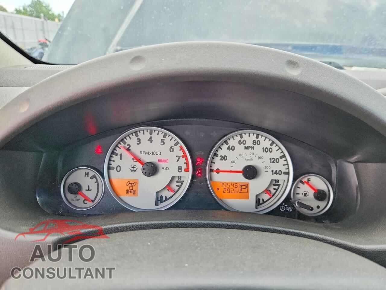 NISSAN FRONTIER 2012 - 1N6AD0EV5CC409589
