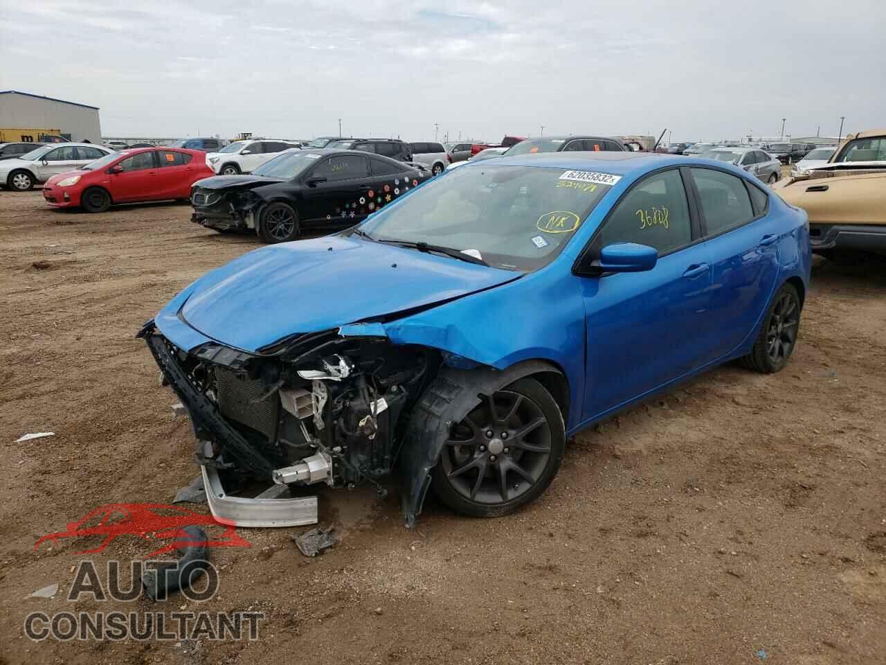 DODGE DART 2016 - 1C3CDFBB5GD529471
