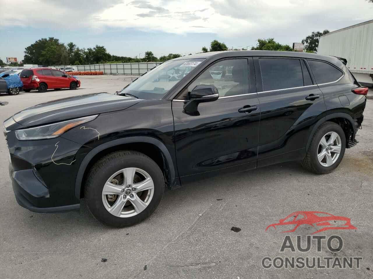 TOYOTA HIGHLANDER 2021 - 5TDZZRAH7MS073486