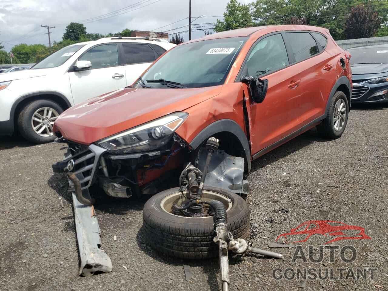 HYUNDAI TUCSON 2017 - KM8J23A40HU327953