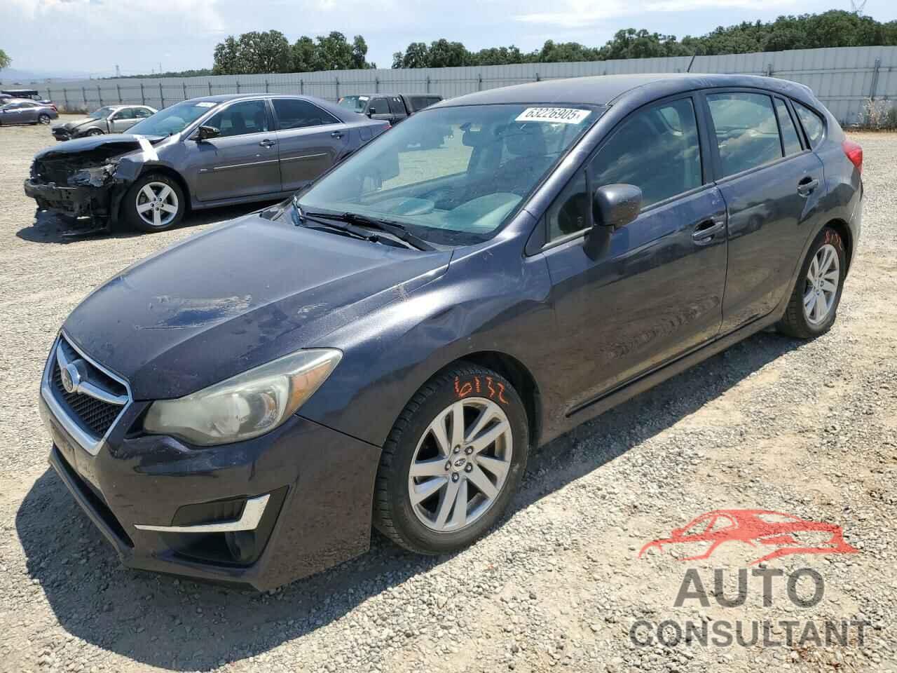 SUBARU IMPREZA 2015 - JF1GPAC65FH266386