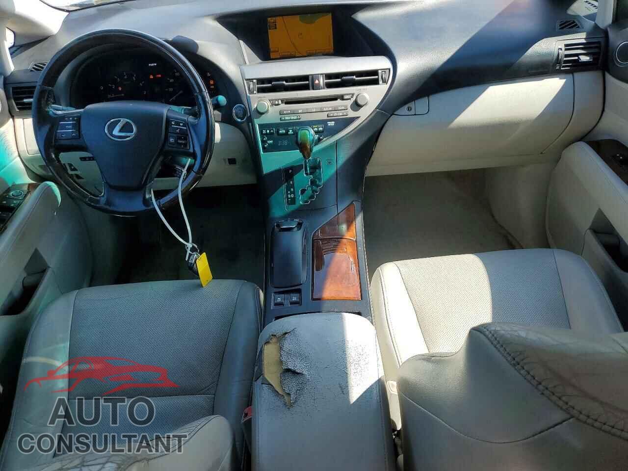 LEXUS RX350 2011 - 2T2BK1BA3BC082776