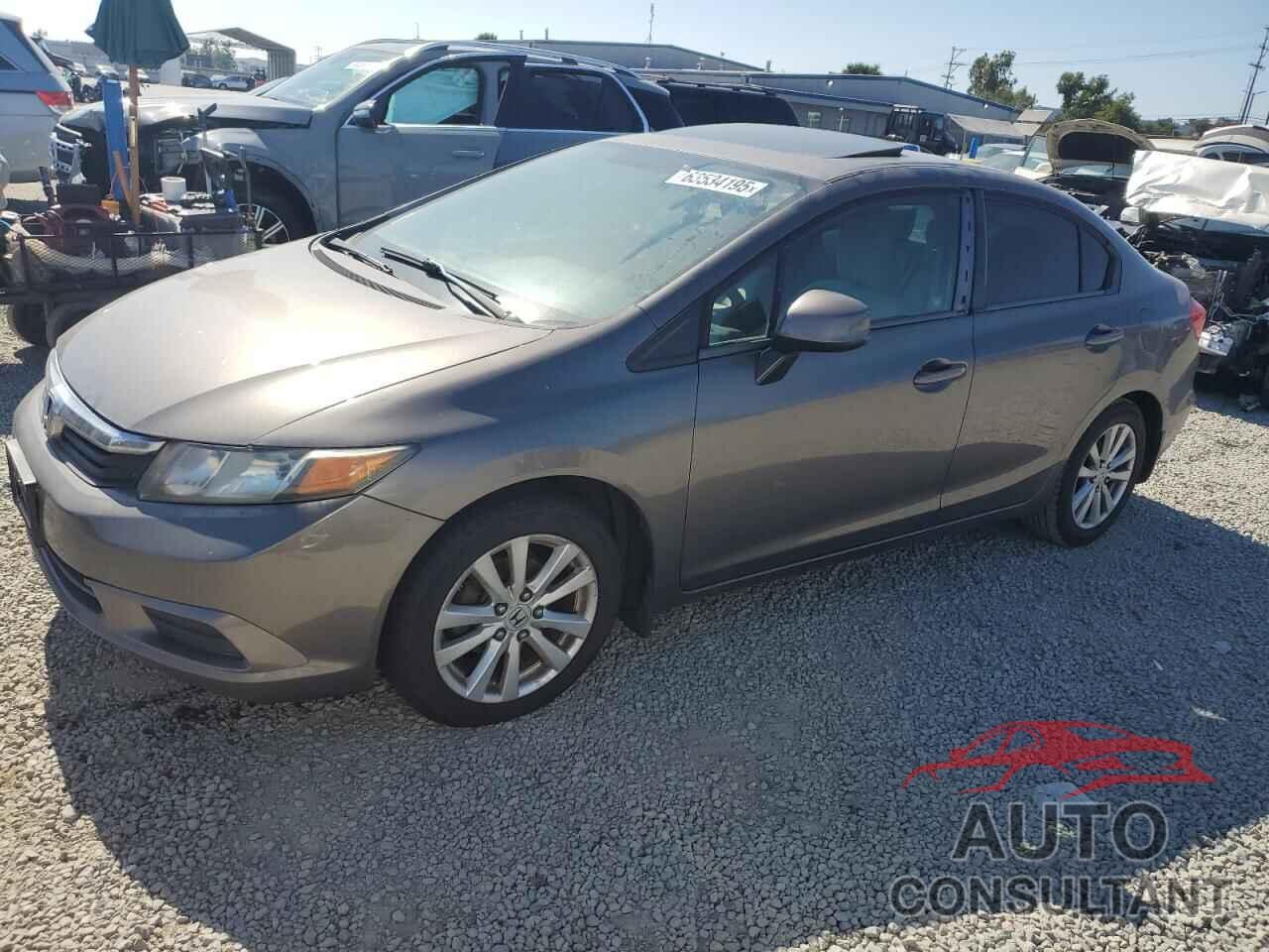 HONDA CIVIC 2012 - 19XFB2F84CE332046