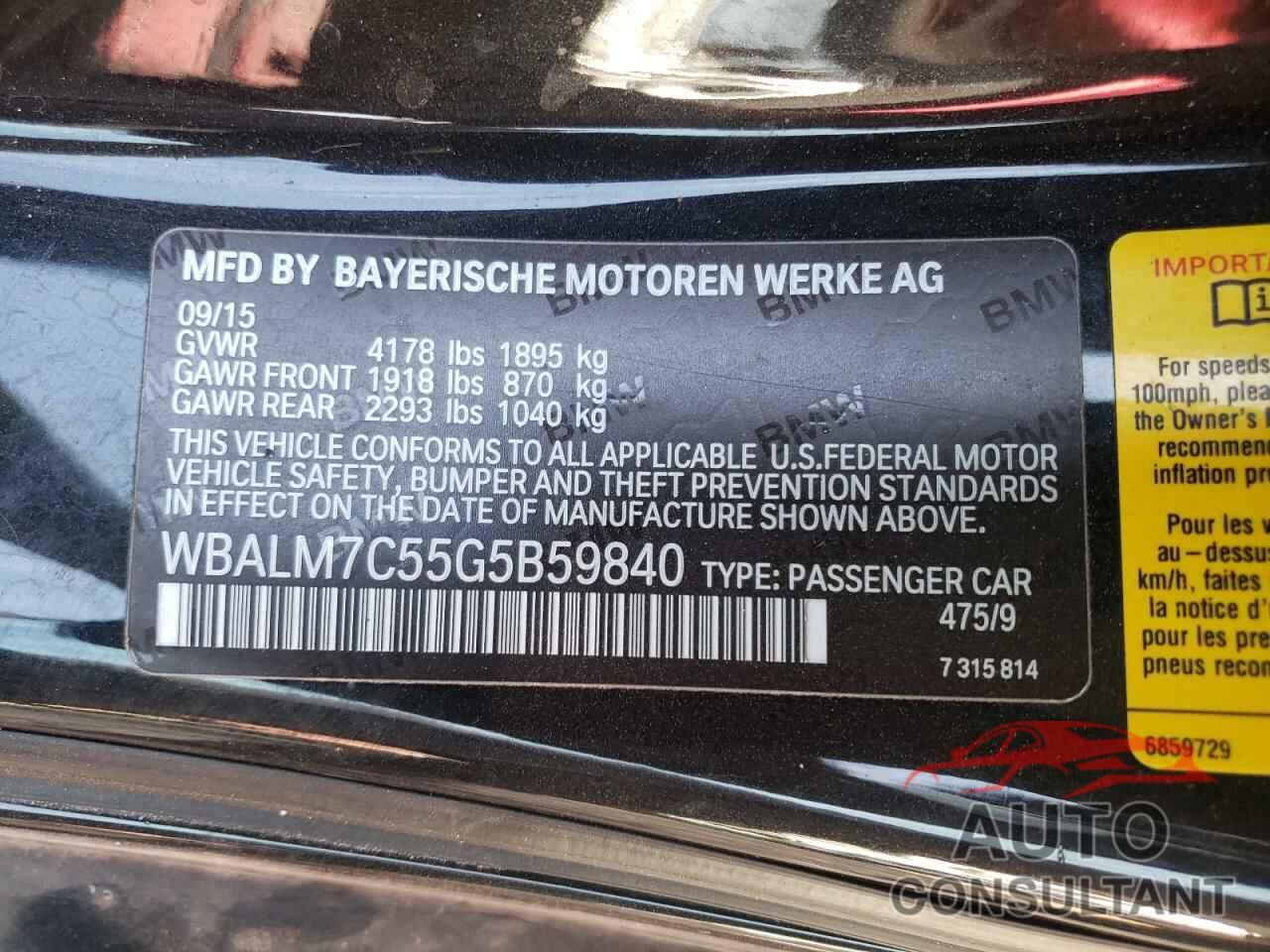 BMW Z4 2016 - WBALM7C55G5B59840