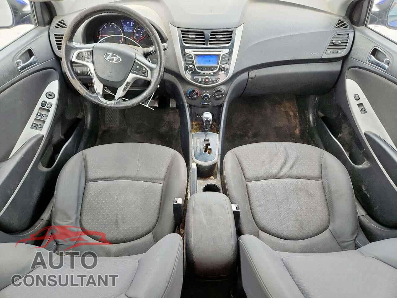 HYUNDAI ACCENT 2012 - KMHCU5AE2CU038265