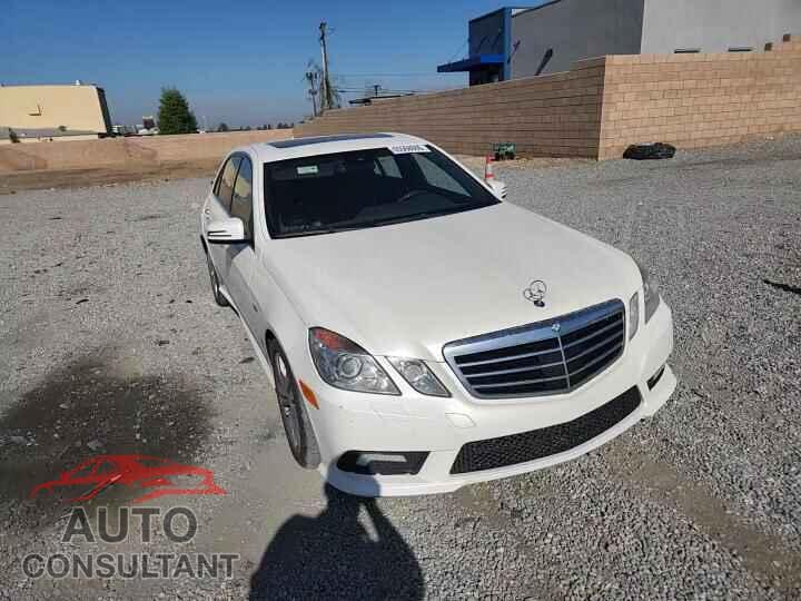 MERCEDES-BENZ E-CLASS 2011 - WDDHF2EB4BA435162