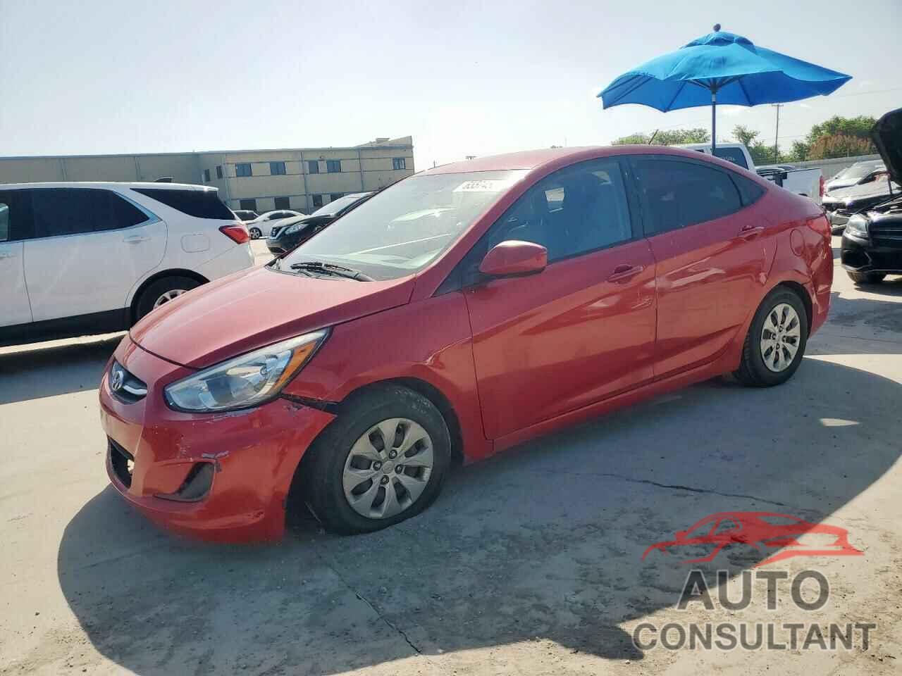 HYUNDAI ACCENT 2017 - KMHCT4AE1HU313337