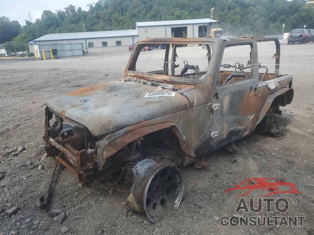 JEEP WRANGLER 2014 - 1C4AJWBG6EL168763