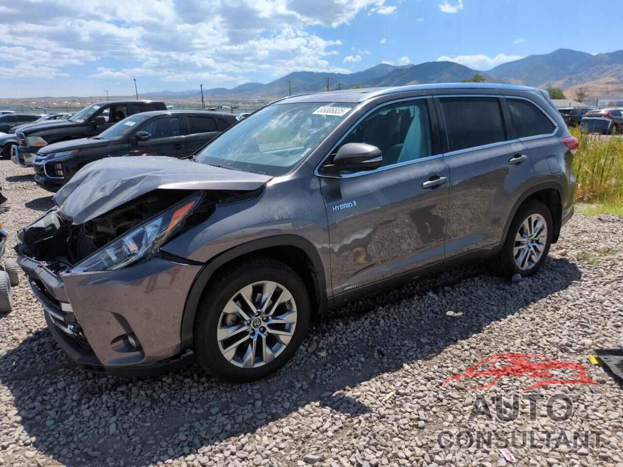 TOYOTA HIGHLANDER 2019 - 5TDDGRFH3KS059106