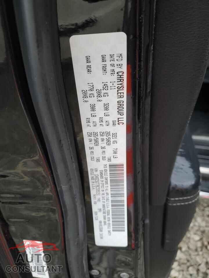 DODGE DURANGO 2011 - 1D4SE5GT7BC595151