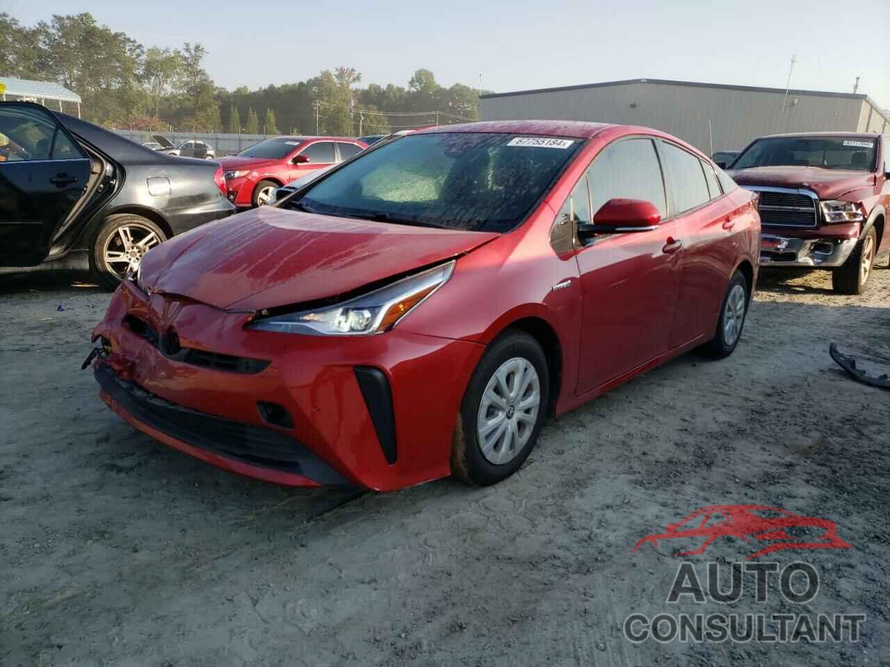 TOYOTA PRIUS 2019 - JTDKARFU4K3098181