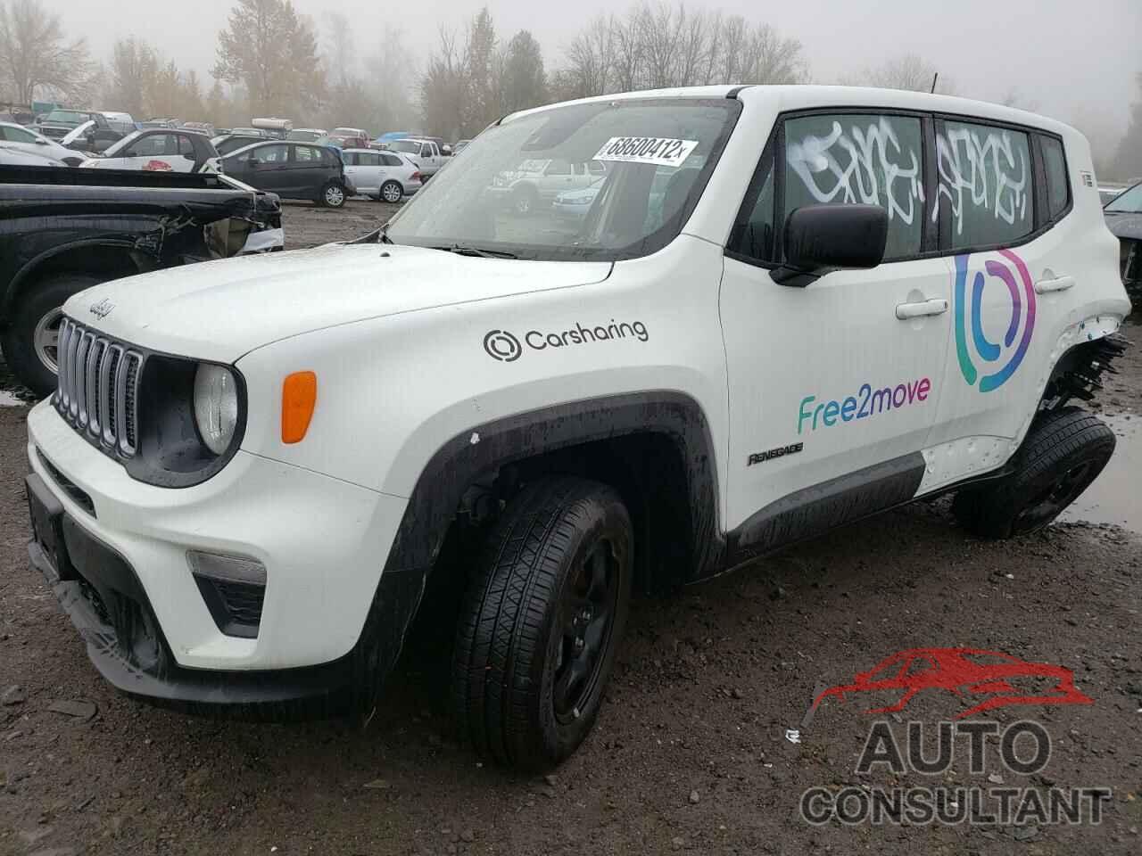 JEEP RENEGADE 2022 - ZACNJDA1XNPN52105