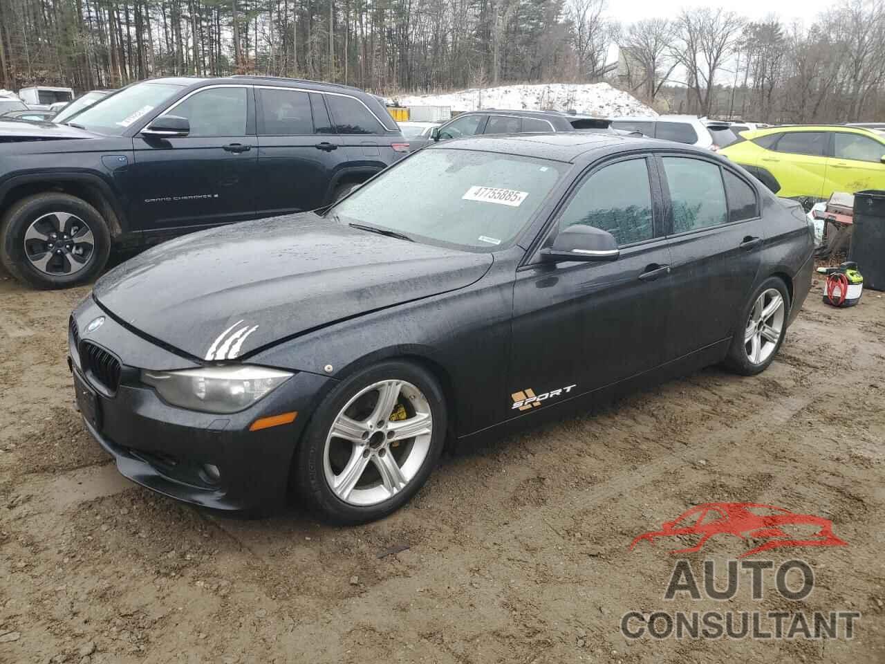 BMW 3 SERIES 2013 - WBA3B3C50DJ811214