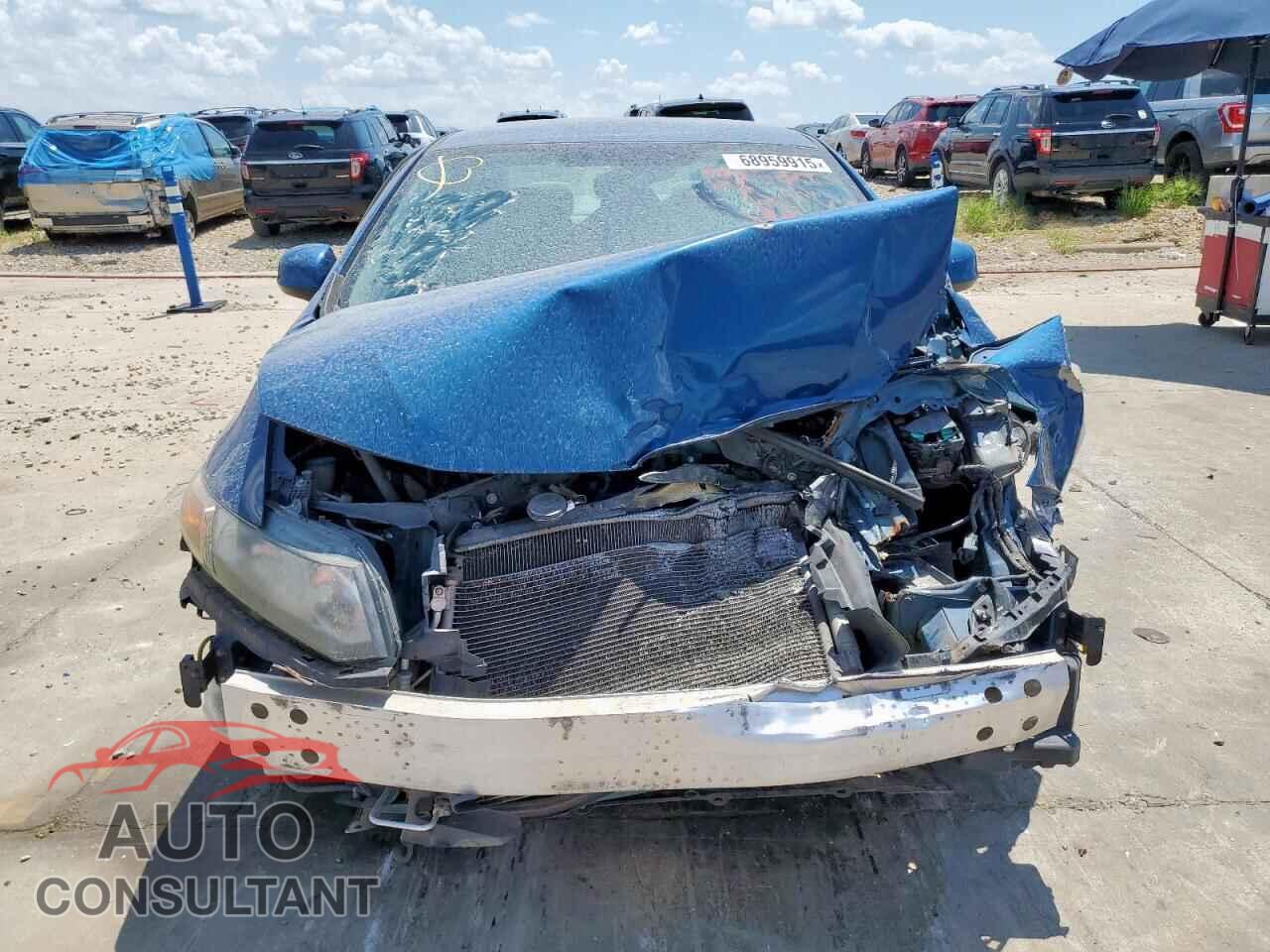 HONDA CIVIC 2012 - 2HGFB2F54CH572872