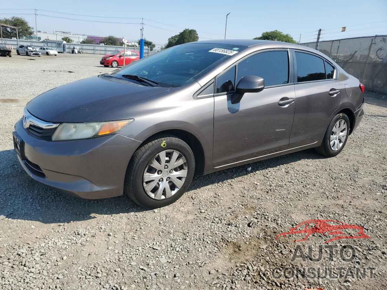 HONDA CIVIC 2012 - 19XFB2F5XCE060964