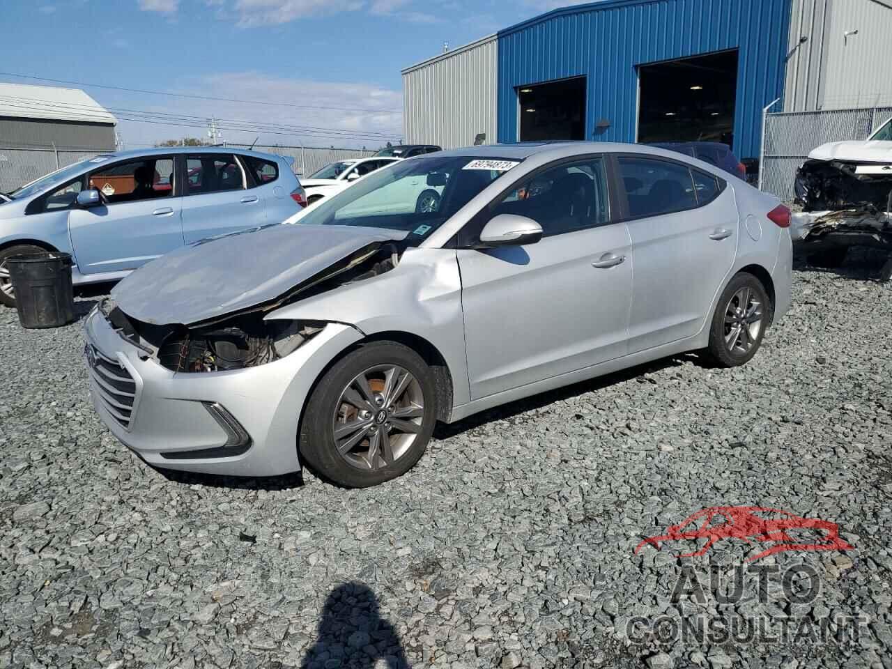 HYUNDAI ELANTRA 2018 - KMHD84LF0JU616868