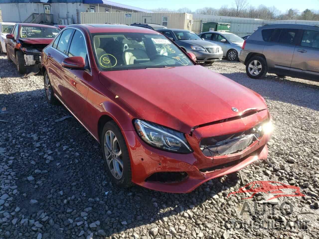 MERCEDES-BENZ C-CLASS 2018 - 55SWF4KB4JU249952