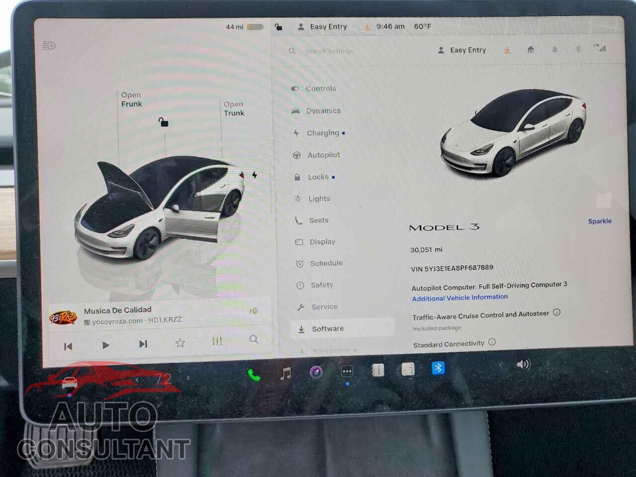 TESLA MODEL 3 2023 - 5YJ3E1EA8PF687889