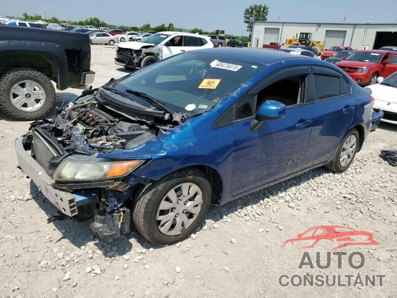 HONDA CIVIC 2012 - 19XFB2F56CE018338
