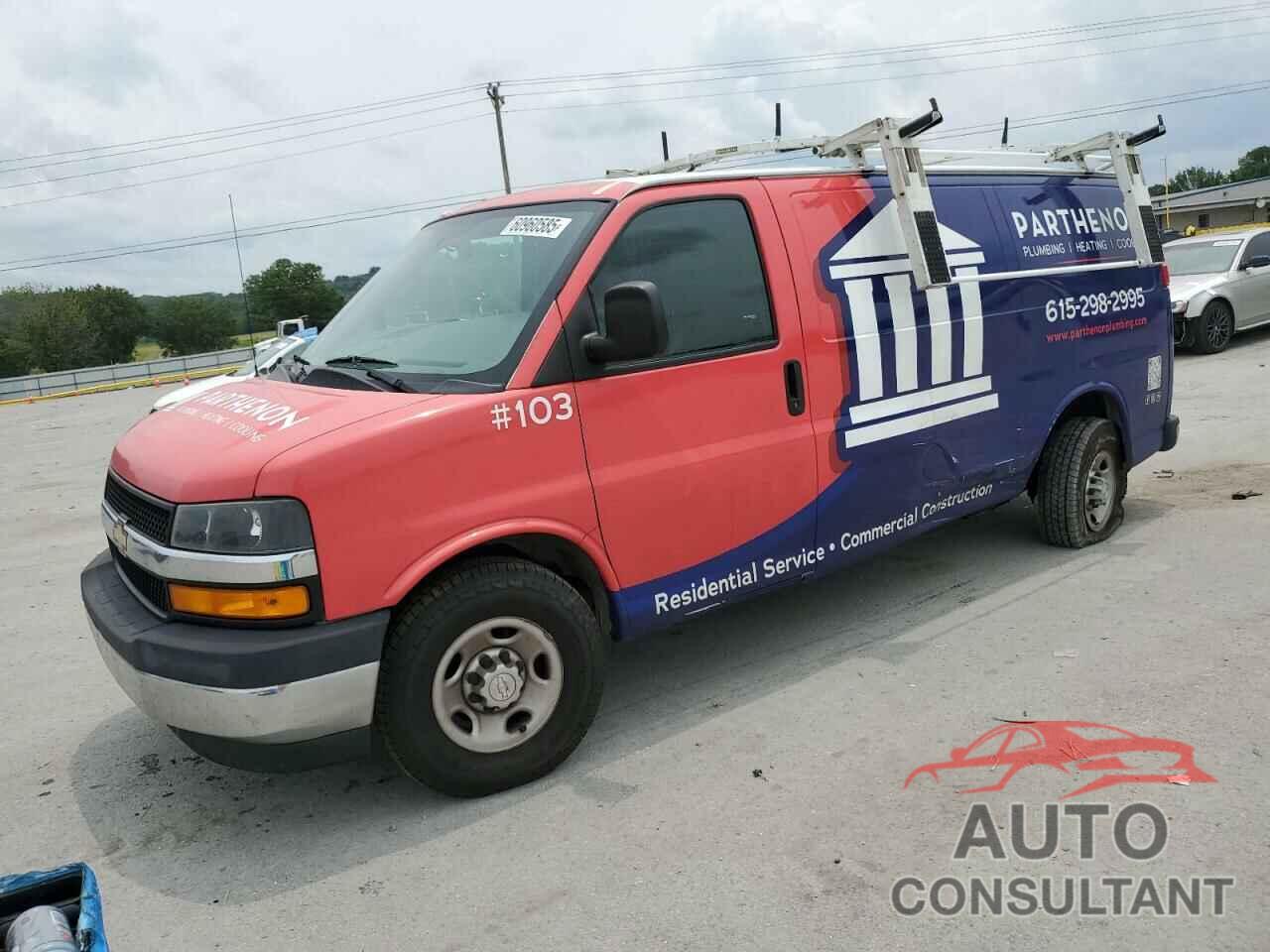 CHEVROLET EXPRESS 2019 - 1GCWGAFG0K1244843