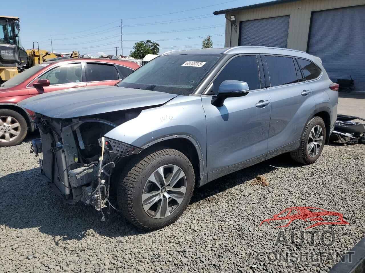 TOYOTA HIGHLANDER 2021 - 5TDHZRBH4MS115493