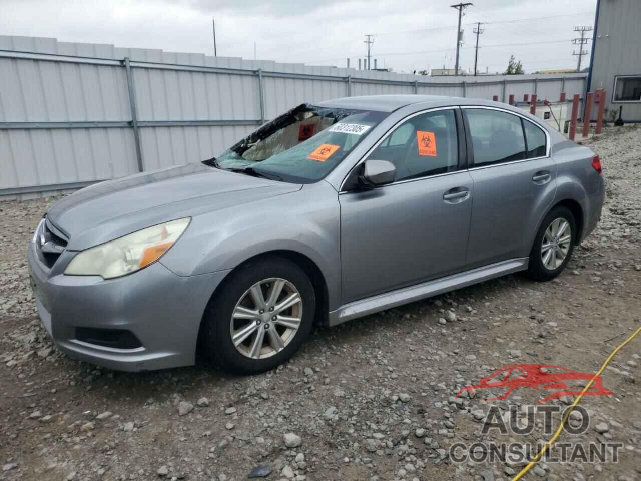 SUBARU LEGACY 2011 - 4S3BMCC66B3222638