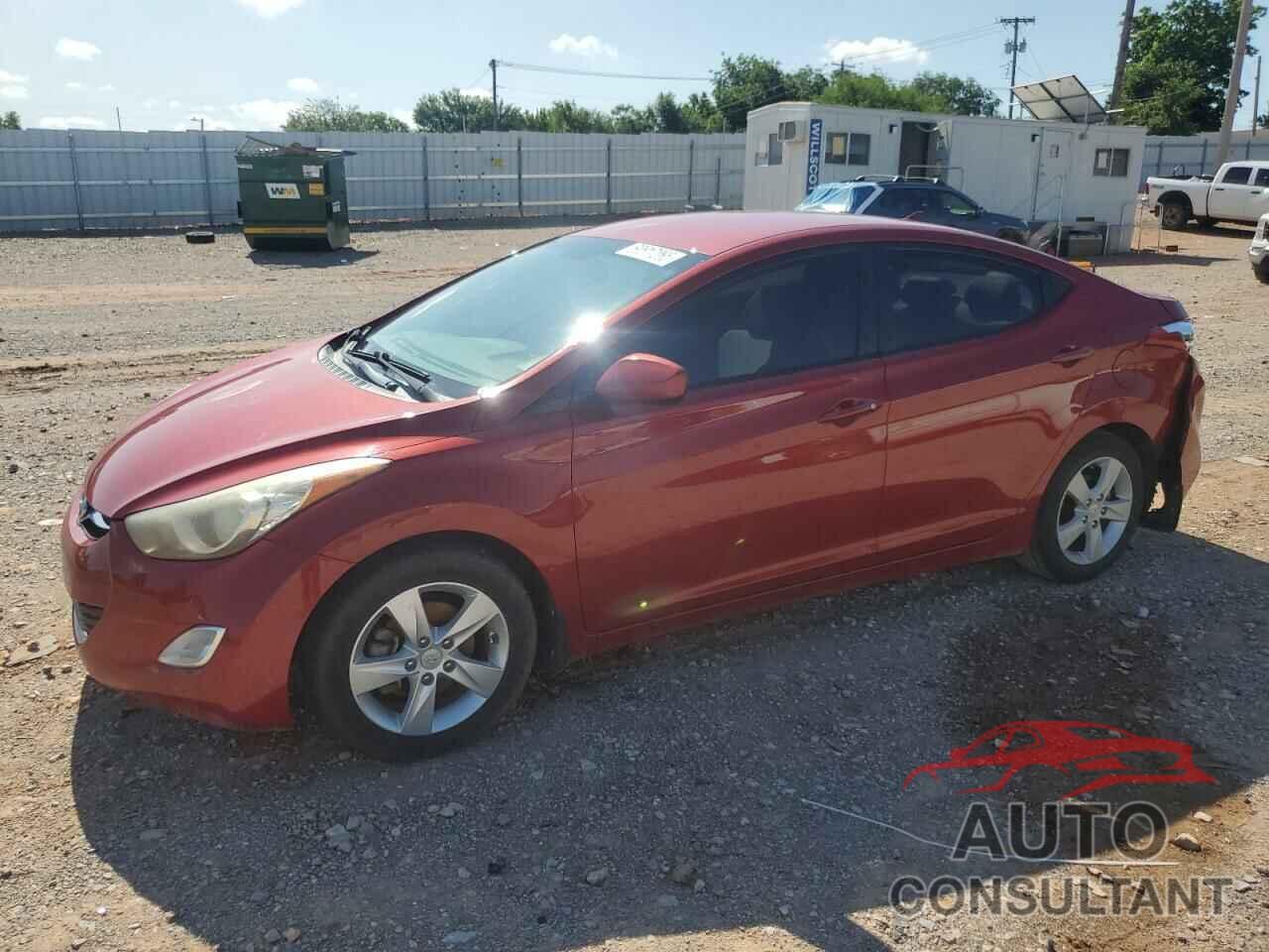 HYUNDAI ELANTRA 2013 - KMHDH4AE5DU568217
