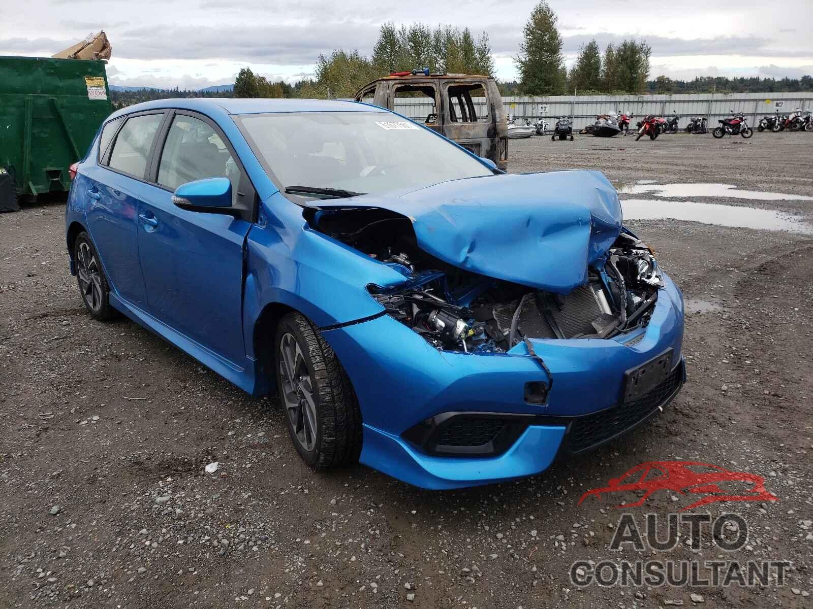 TOYOTA SCION 2016 - JTNKARJE4GJ516236