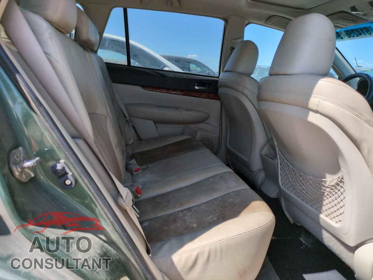 SUBARU OUTBACK 2011 - 4S4BRDLC1B2356830
