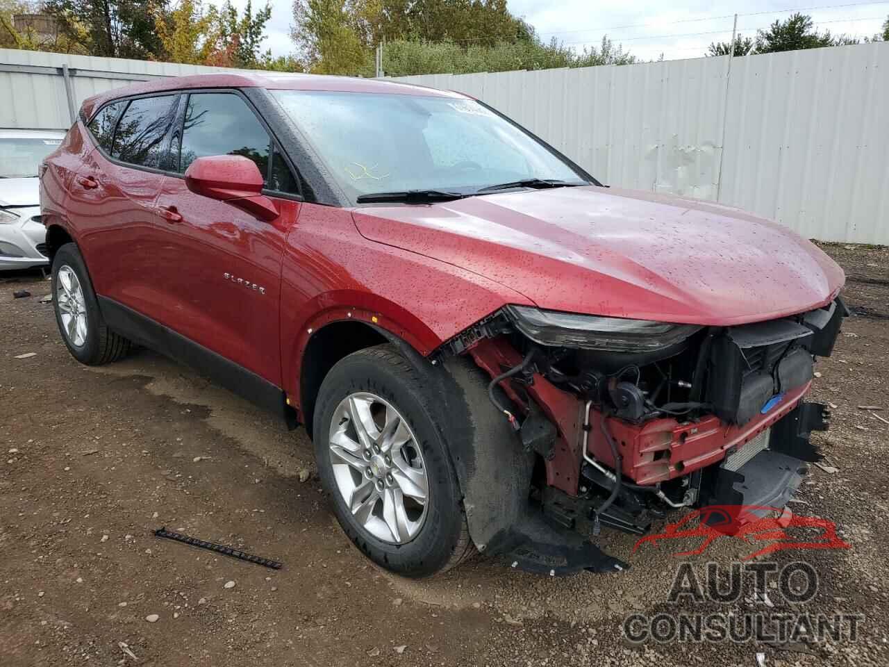 CHEVROLET BLAZER 2021 - 3GNKBBRA1MS581086