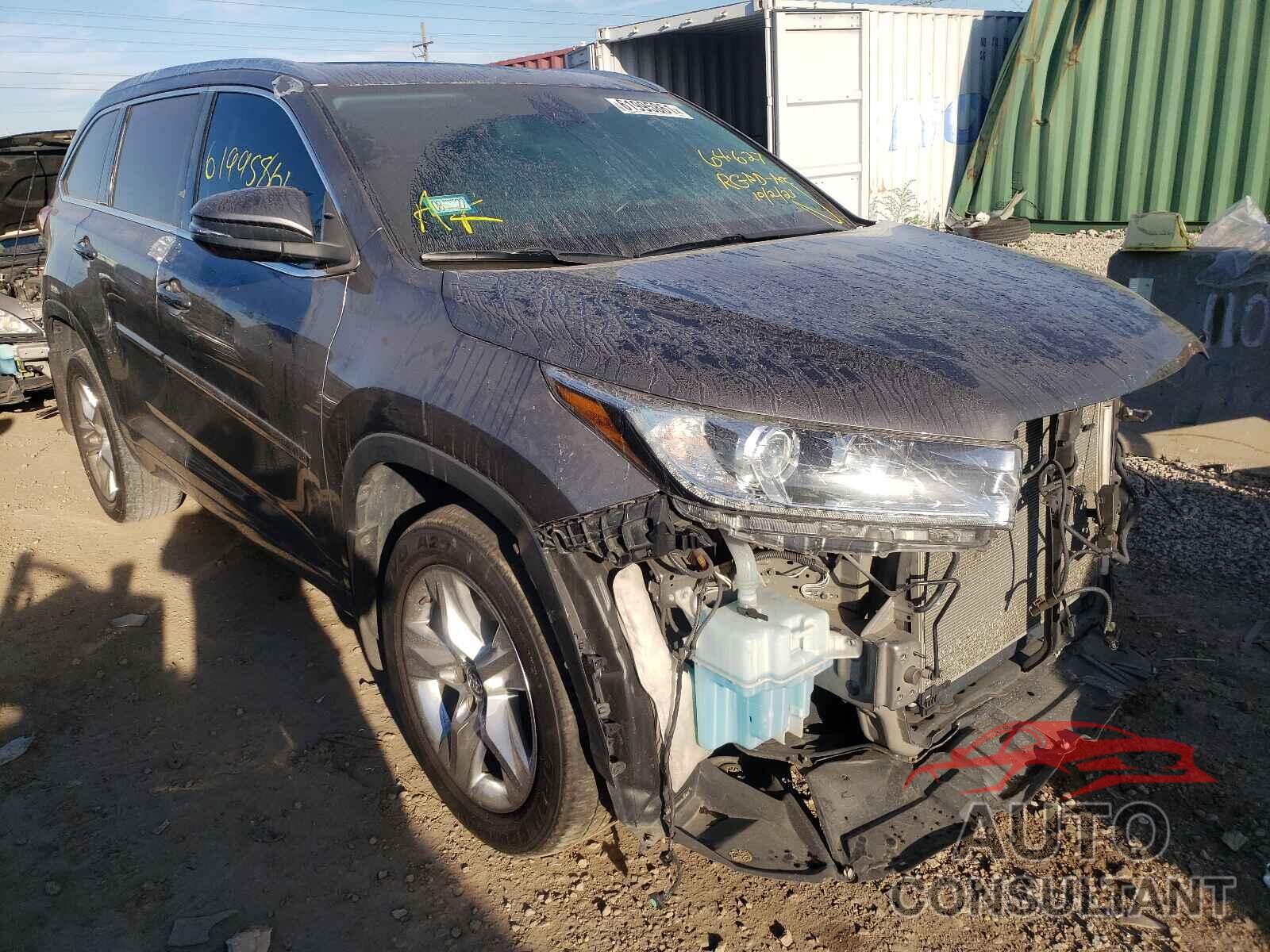 TOYOTA HIGHLANDER 2018 - 5TDDZRFH5JS838144