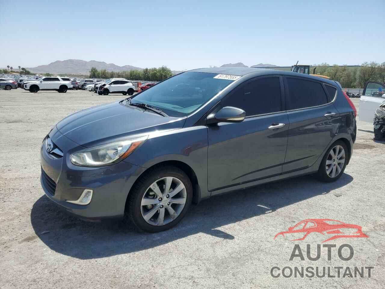 HYUNDAI ACCENT 2013 - KMHCU5AEXDU072987