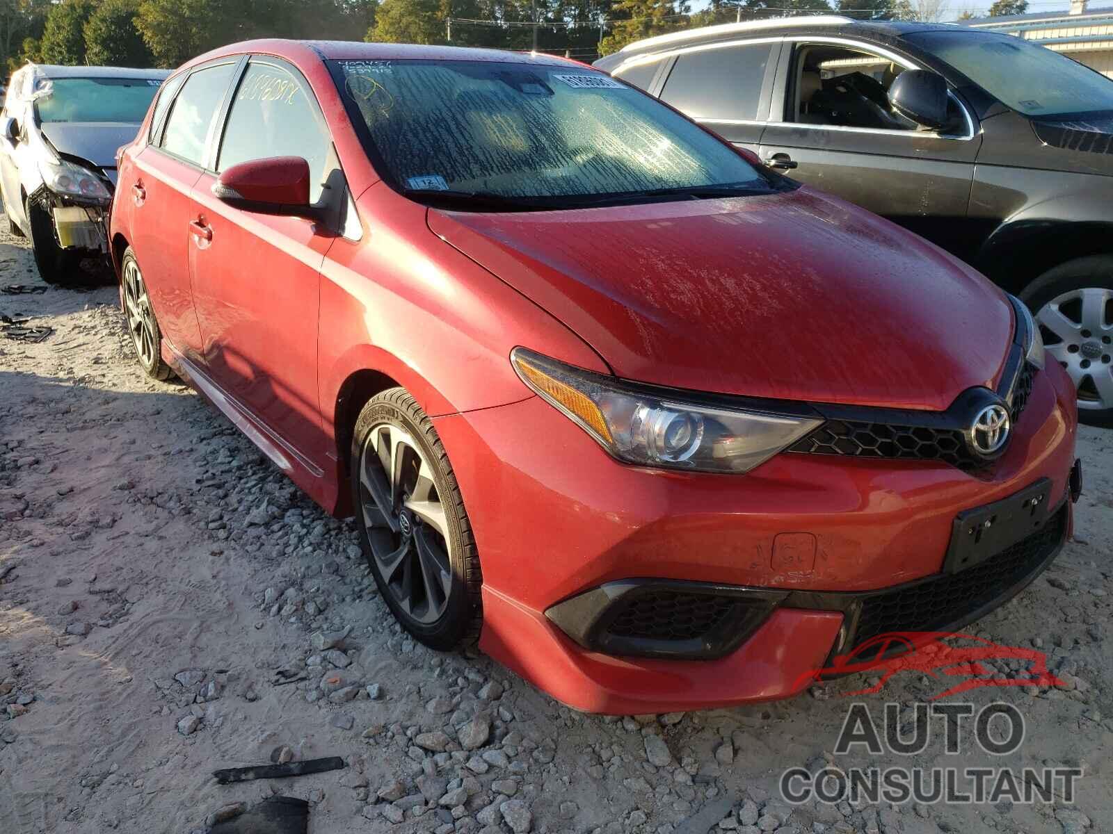 TOYOTA COROLLA 2017 - JTNKARJE0HJ539918