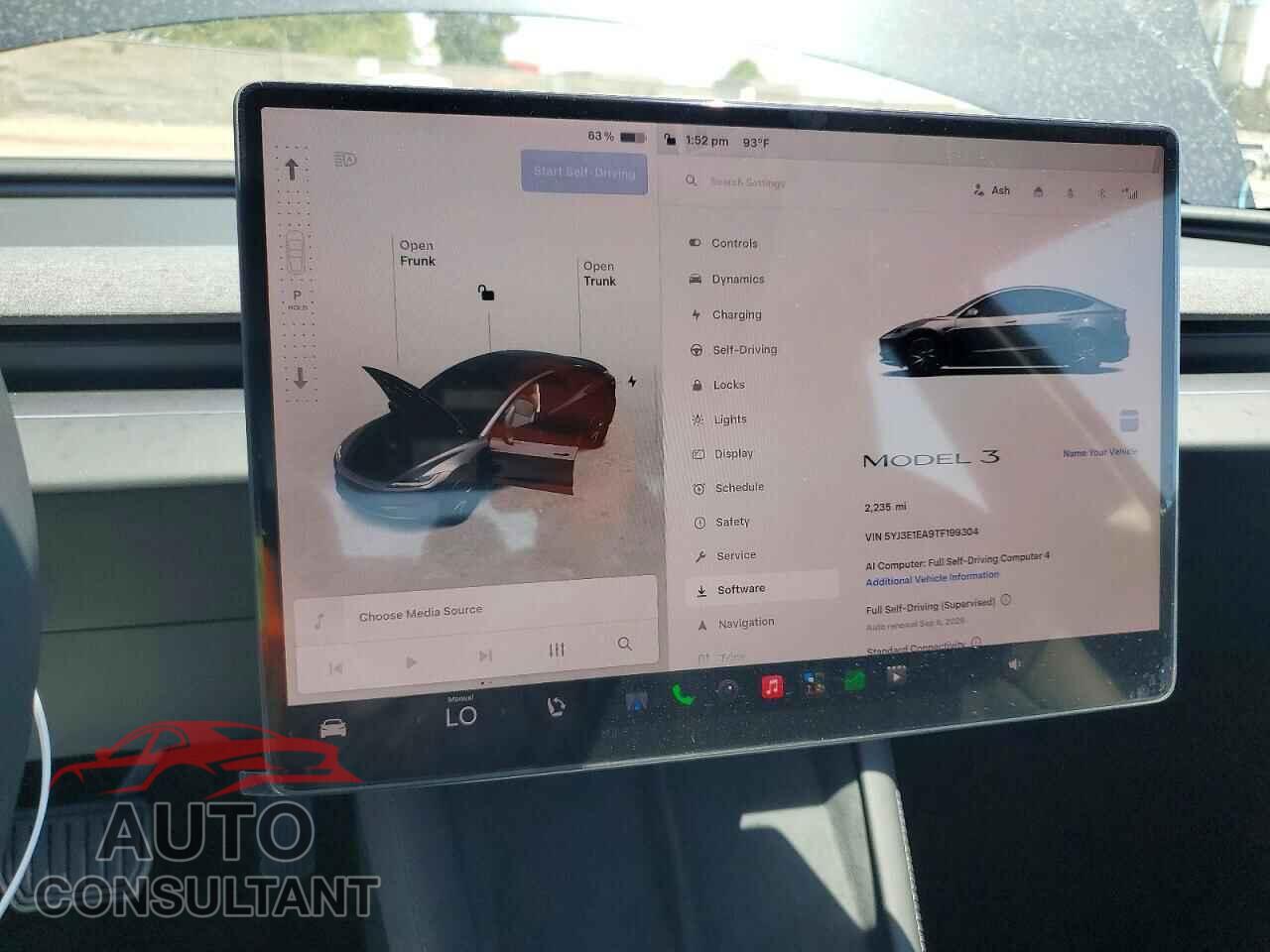TESLA MODEL 3 2026 - 5YJ3E1EA9TF199304