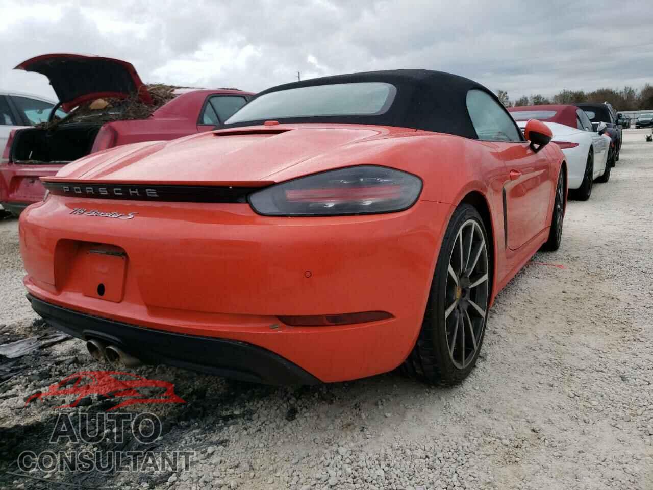 PORSCHE BOXSTER 2018 - WP0CB2A84JS228449