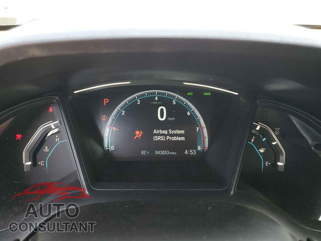 HONDA CIVIC 2019 - 2HGFC2F60KH586708