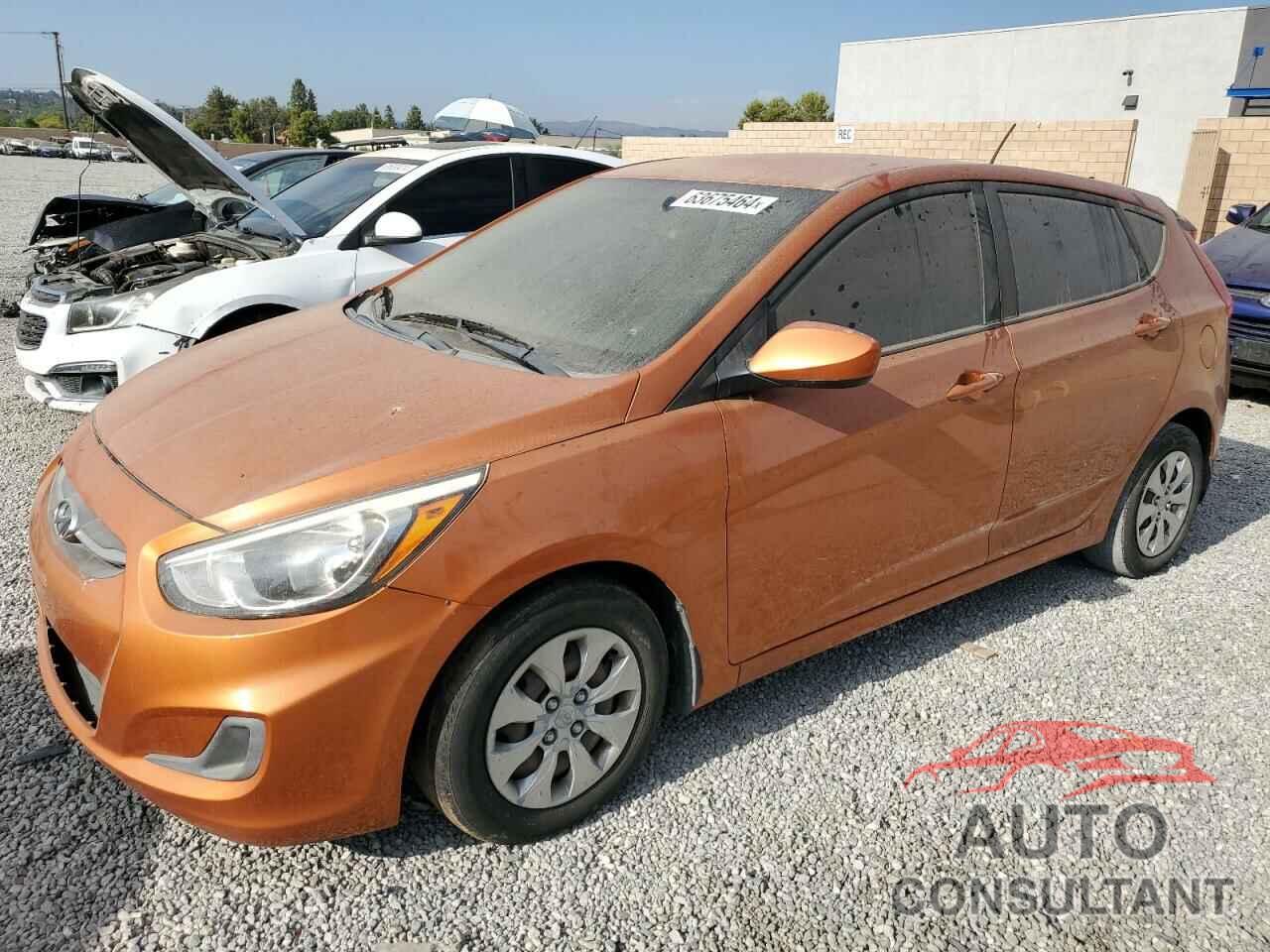 HYUNDAI ACCENT 2017 - KMHCT5AE7HU327734