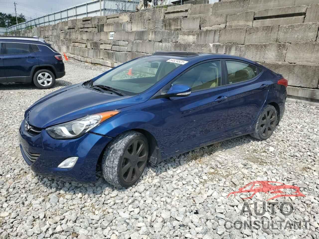 HYUNDAI ELANTRA 2013 - KMHDH4AE9DU797161