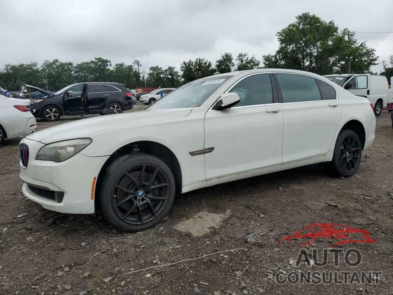 BMW 7 SERIES 2012 - WBAKC8C5XCC434996