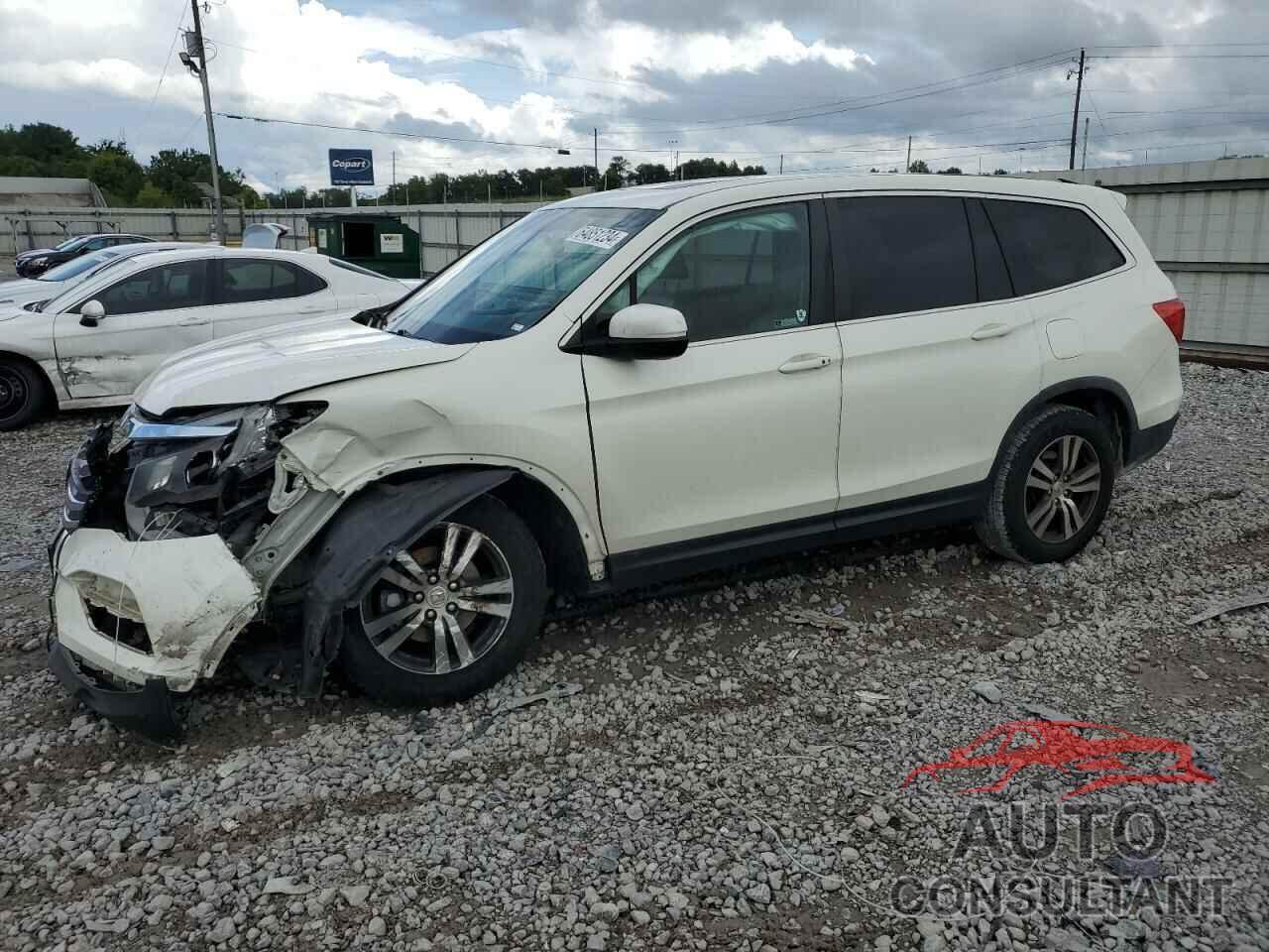 HONDA PILOT 2017 - 5FNYF5H76HB044257