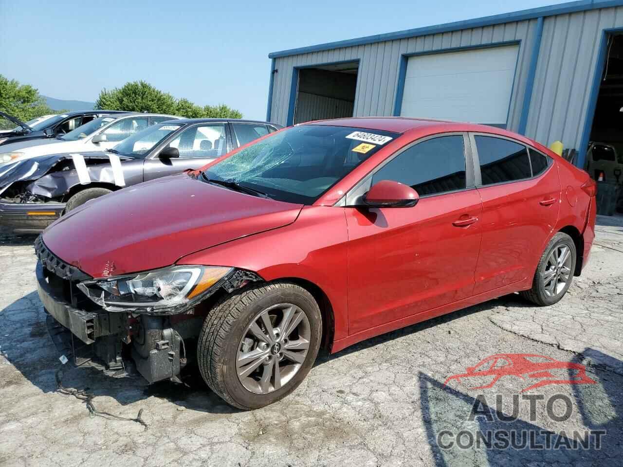 HYUNDAI ELANTRA 2017 - KMHD84LFXHU399047