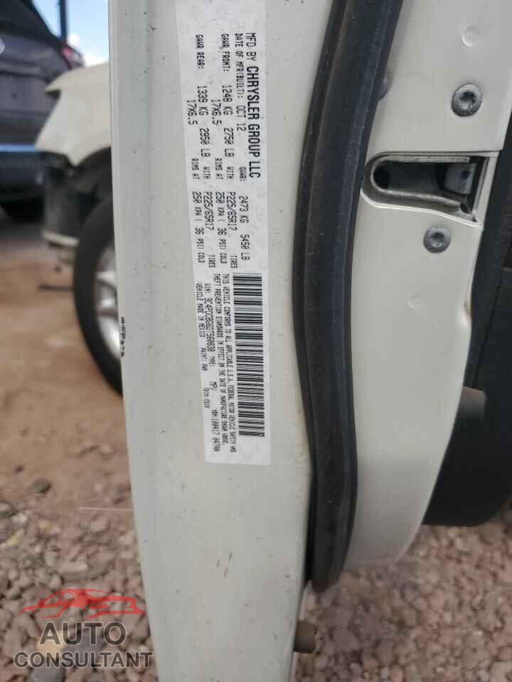 DODGE JOURNEY 2013 - 3C4PDCBG6DT560838