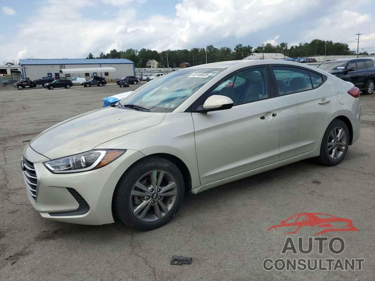 HYUNDAI ELANTRA 2018 - KMHD84LF8JU498648