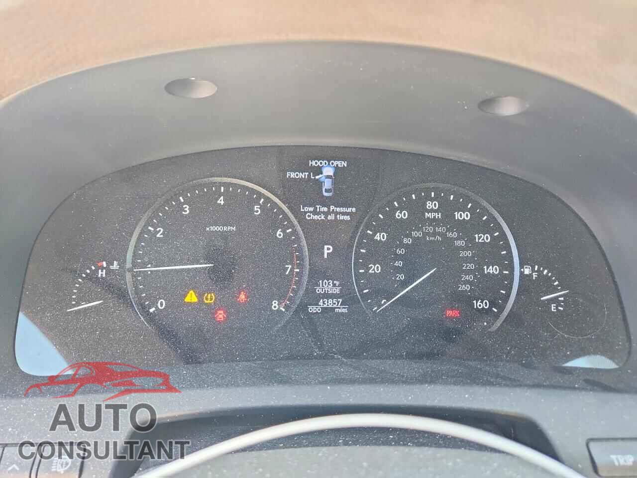 LEXUS LS460 2014 - JTHBL5EF2E5130087