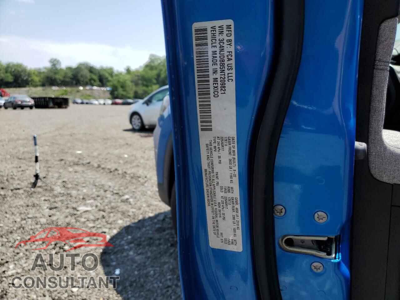 JEEP COMPASS 2022 - 3C4NJDBB5NT209821