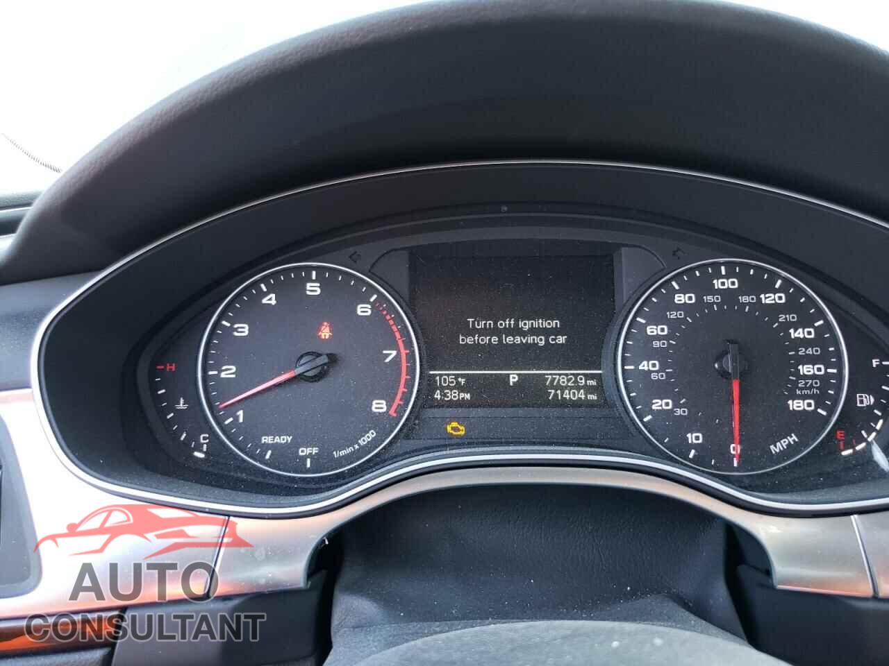 AUDI A6 2017 - WAUC8AFC4HN109909