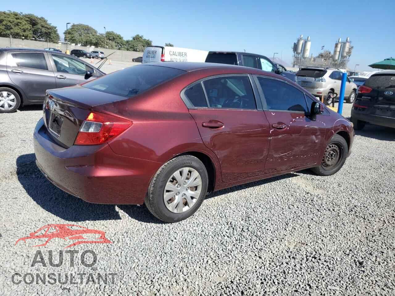 HONDA CIVIC 2012 - 19XFB2F57CE046892