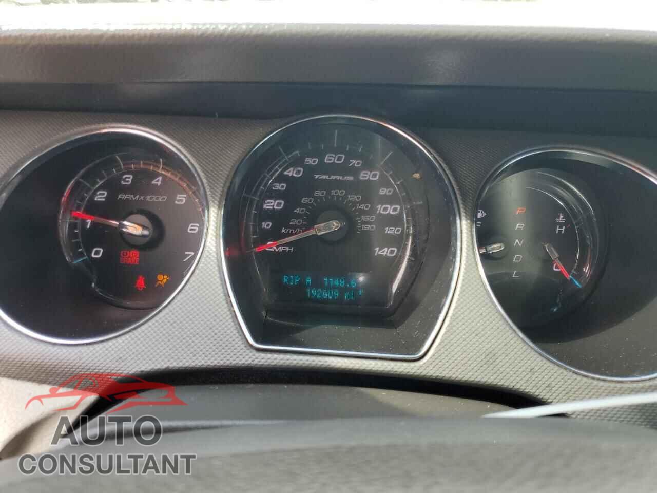 FORD TAURUS 2012 - 1FAHP2DW4CG125500