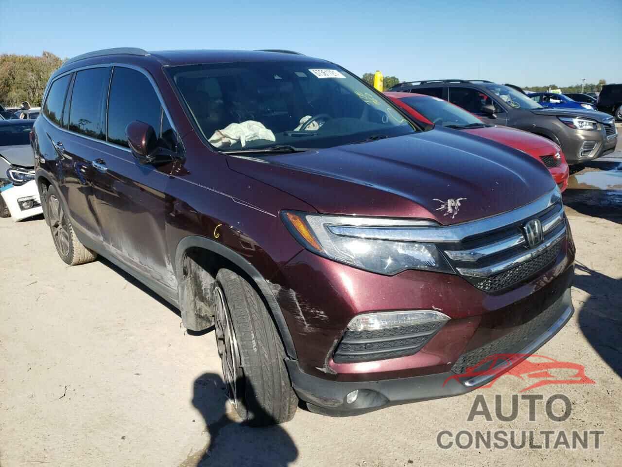 HONDA PILOT 2017 - 5FNYF5H95HB010456