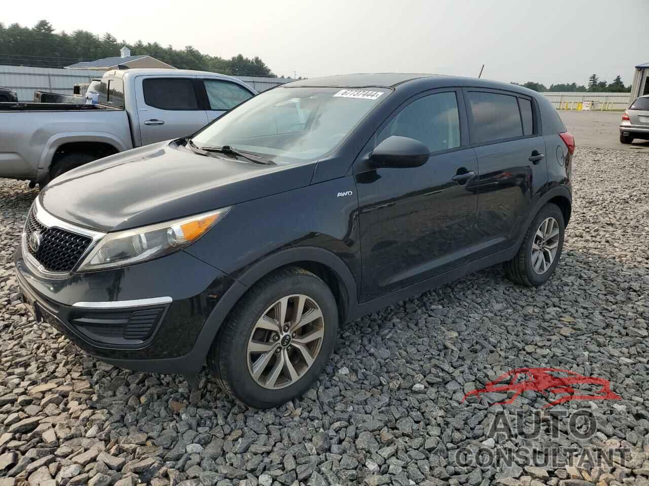 KIA SPORTAGE 2016 - KNDPBCAC6G7811841